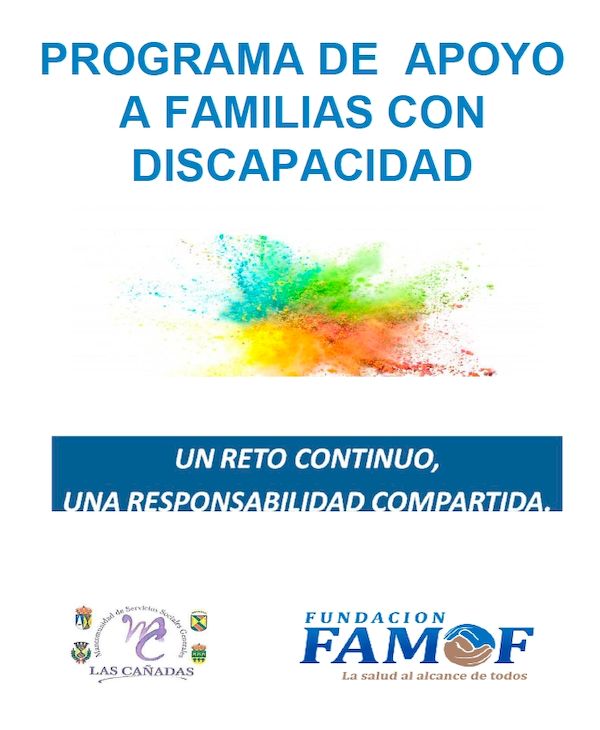 Programa de apoyo a familias con discapacidad Fundación Actualfisio FAMOF