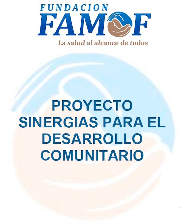 Proyecto Sinergias para el desarrollo comunitario de la Fundación Actualfisio FAMOF